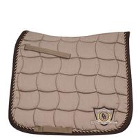 BR Melange dressuuur zadeldek bruin maat:dr full - thumbnail