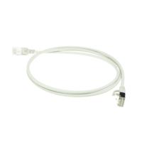 ACT DC7007 LSZH U/FTP CAT6A Datacenter Slimline Patchkabel Snagless | RJ45 Connectoren | Grijs | 7 meter - thumbnail