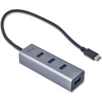 i-tec 4-Port USB-C Metal usb-hub - thumbnail