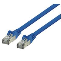 Valueline FTP CAT6 blauw plat 3m - thumbnail