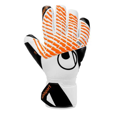 Uhlsport FM Soft HN Competition Keepershandschoenen Wit Zwart Feloranje