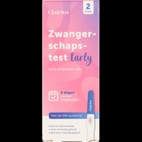 Clairivo Early Zwangerschapstest, 2 stuks bij Jumbo - thumbnail
