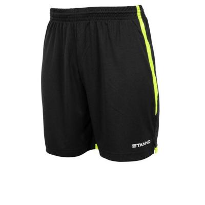 Stanno 420004K Focus Shorts II Kids - Black-Neon Yellow - 152 Stanno 420004K Focus Shorts II Kids - Black-Neon Yellow - 152