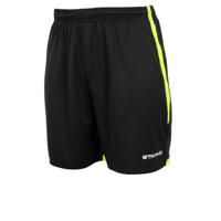 Stanno 420004K Focus Shorts II Kids - Black-Neon Yellow - 152 - thumbnail