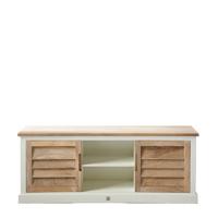 Rivièra Maison TV-meubel Pacifica 165cm - Hout,Wit - thumbnail