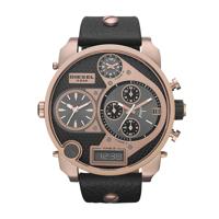 Horlogeband Diesel DZ7261 Leder Zwart 28mm - thumbnail