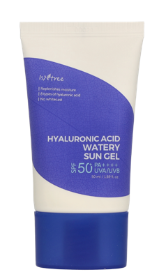 Isntree Hyaluronic Acid Watery Sun Gel 50 ml Zonbescherming Isntree Hyaluronic Acid Watery Sun Gel 50 ml Zonbescherming