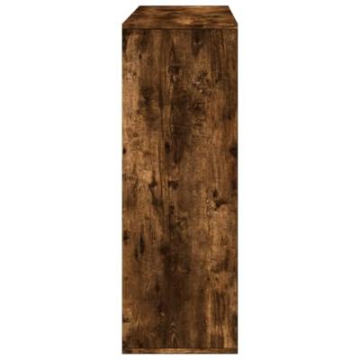 Kamerscherm 100x33x94,5 cm bewerkt hout gerookt eikenkleurig Kamerscherm 100x33x94,5 cm bewerkt hout gerookt eikenkleurig