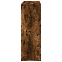 Kamerscherm 100x33x94,5 cm bewerkt hout gerookt eikenkleurig - thumbnail