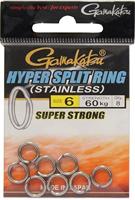 Gamakatsu Hyper Split Ring Size 06 / 60kg - thumbnail