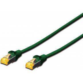 Digitus DK-1644-A-030/G RJ45 Netwerkkabel, patchkabel CAT 6A S/FTP 3.00 m Groen Halogeenvrij, Verdraaide paren, Snagless, Vlambestendig 1 stuk(s) Digitus DK-1644-A-030/G RJ45 Netwerkkabel, patchkabel CAT 6A S/FTP 3.00 m Groen Halogeenvrij, Verdraaide paren, Snagless, Vlambestendig 1 stuk(s)