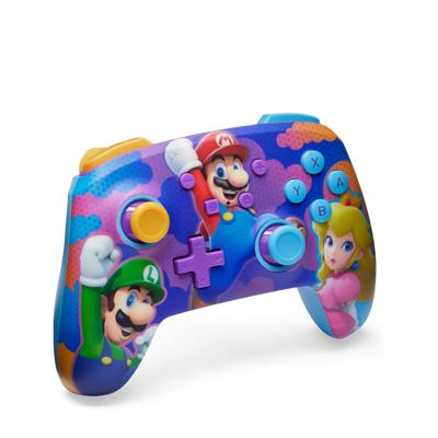Power A Color Splash Heroes Controller Nintendo Switch, Nintendo Switch Lite, Nintendo Switch OLED
