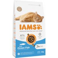 Iams Senior kattenvoer met zeevis 2 x 3 kg - thumbnail