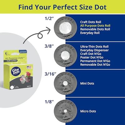 Glue Dots • all purpose dots roll 13mm