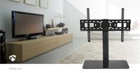 Nedis TVSM2030BK Vaste Tv-standaard 32 - 65" Max. 45 Kg 4 Hoogtestanden - thumbnail
