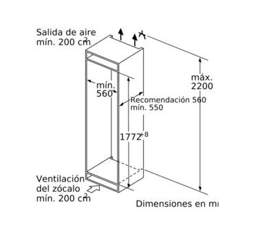 Siemens iQ500 GI81NAEF0 diepvriezer Ingebouwd Wit 211 l A++ Siemens iQ500 GI81NAEF0 diepvriezer Ingebouwd Wit 211 l A++