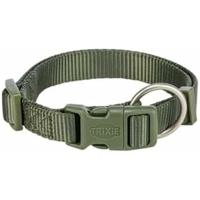 Hondenhalsband Trixie Premium Groen Olijf M/L 35-55 cm - thumbnail