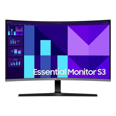 Samsung PC-monitor S39GD 32 inch, kantelbaar, gebogen 1500R, FHD (1920 x 1080), 100 Hz, VA, 4 ms (GTG), 250 cd/m², contrast 3000: 1, Eco Saving Plus, Eye Saver modus en anti-flikkering, LS32D392GAUXEN