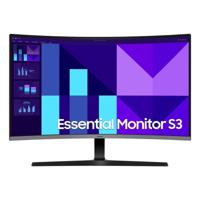 Samsung PC-monitor S39GD 32 inch, kantelbaar, gebogen 1500R, FHD (1920 x 1080), 100 Hz, VA, 4 ms (GTG), 250 cd/m², contrast 3000: 1, Eco Saving Plus, Eye Saver modus en anti-flikkering, LS32D392GAUXEN - thumbnail