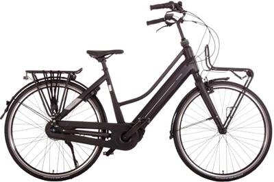 Rucanor Cargo 28 inch 50 cm dames 7G Rollerbrakes mat zwart