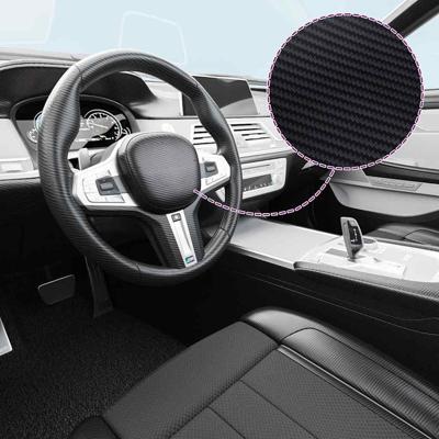 VidaXL 2 st autofolie 3d 100x150 cm + 50x150 cm zwart