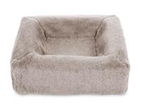 BIA BED FLEECE OVERTREK HONDENMAND TAUPE BIA-45 45X45X12 CM - thumbnail