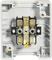 Stopcontact enkel waterdicht IP55 met klep - thumbnail