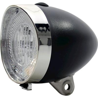 Union koplamp un-4900 retro plus batterij zwart
