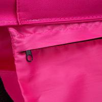 Strandmat met Rugleuning en Kussen 158cm x 56cm roze - thumbnail