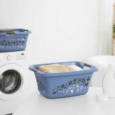 Rotho flowers wasmand 25l horizon blauw