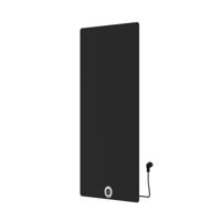 Elektrische Radiator Best Design Brenner Black 120x60cm 750W Mat Zwart - thumbnail