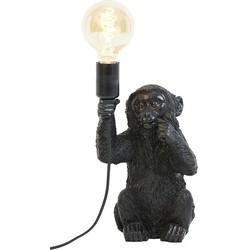 Tafellamp Monkey zwart