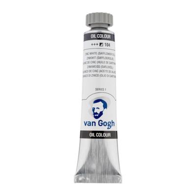 Van Gogh • olieverf tube 20ml zinkwit (saffloerolie) 104