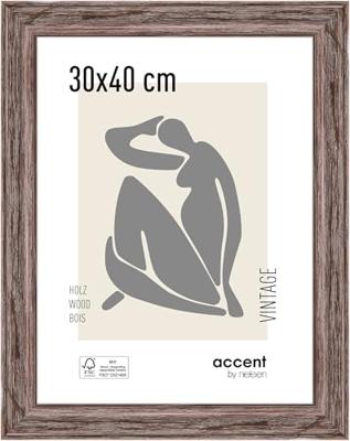 Nielsen Design 3231002 Wissellijst Papierformaat: 30 x 40 cm Bruin Nielsen Design 3231002 Wissellijst Papierformaat: 30 x 40 cm Bruin