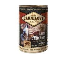 Carnilove lam & wild zwijn natvoer hond (blik) 12 x 400 g