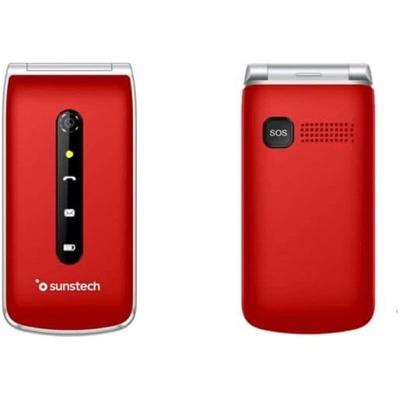 SUNTECH TELÉFONO MOVIL CELT18RD/ ROJO