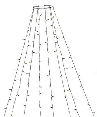 Konstsmide 6394-820 LED-boommantel Buiten Energielabel: G (A - G) werkt op stekkernetvoeding Aantal lampen 240 LED Barnsteen Verlichte lengte: 2.4 m Konstsmide 6394-820 LED-boommantel Buiten Energielabel: G (A - G) werkt op stekkernetvoeding Aantal lampen 240 LED Barnsteen Verlichte lengte: 2.4 m