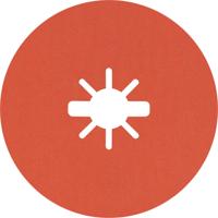 Bosch Accessories 2608621811 Fiberschijf Diameter 125 mm Boordiameter 22.23 mm 5 stuk(s) - thumbnail