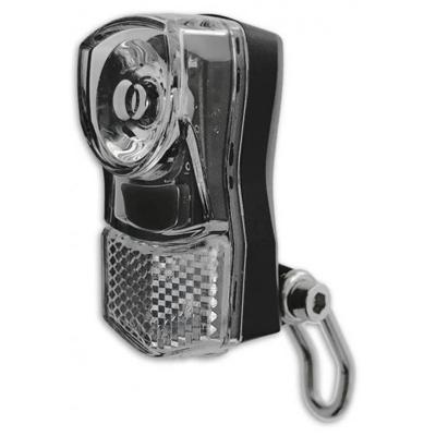 Büchel Koplamp kroonbout led 15 lux batterij zwart