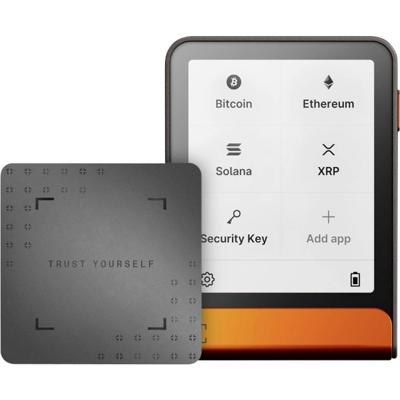 Ledger Flex Orange + Recovery Key Hardware wallet 1 stuk(s)