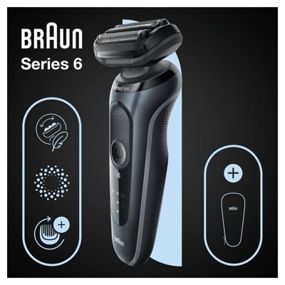 Braun Series 6 61-N1000S Folie-scheerapparaat Zwart