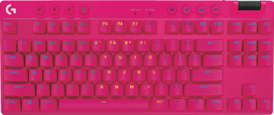 Logitech G Pro X TKL toetsenbord Draadloos Roze - GL Linear