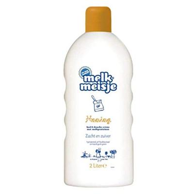 Melkmeisje Bad en douche honing 2 Liter