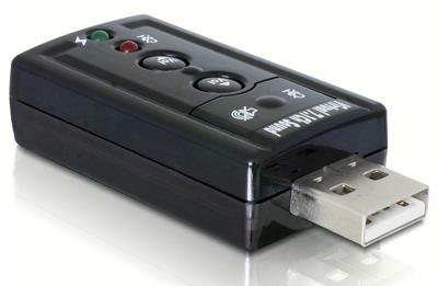 Delock 61645 USB ' Geluidsadapter 7.1