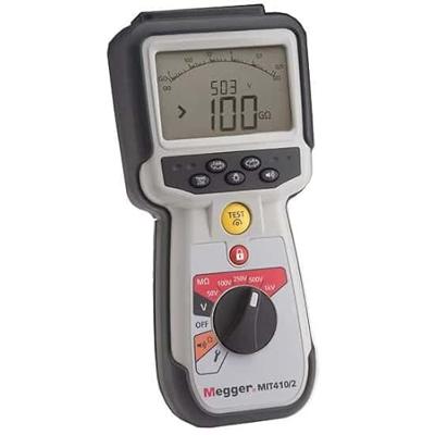 Megger MIT410/2 Isolatiemeter 50 V, 100 V, 250 V, 500 V, 1000 V 100 GΩ