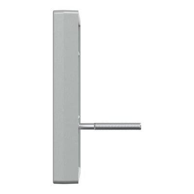 Merten 297960 TAE-contactdoos Afdekking Aluminium 1 stuk(s)