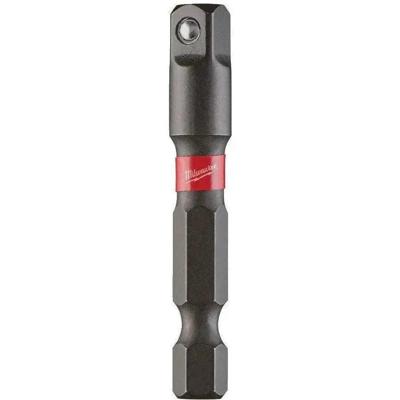 Milwaukee SchockWave™ Krachtdop Adapter ¼" Zeskant - ¼" Vierkant - 4932471826