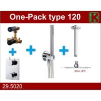 Wiesbaden one-pack inbouwthermostaatset type 120 - thumbnail