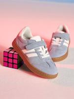 Geknoopte en klittenband kindertasjes, kleutercollectie hemelsblauw - thumbnail