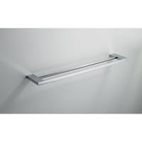 Eros Dubbele Handdoekrek 60 cm Chroom Aqua Splash - thumbnail